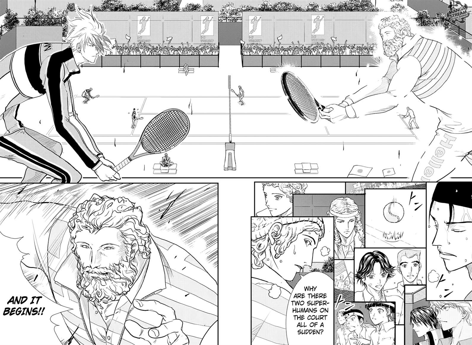 New Prince of Tennis Chapter 184 page 5 - Chapter 184 : Silver White Light
