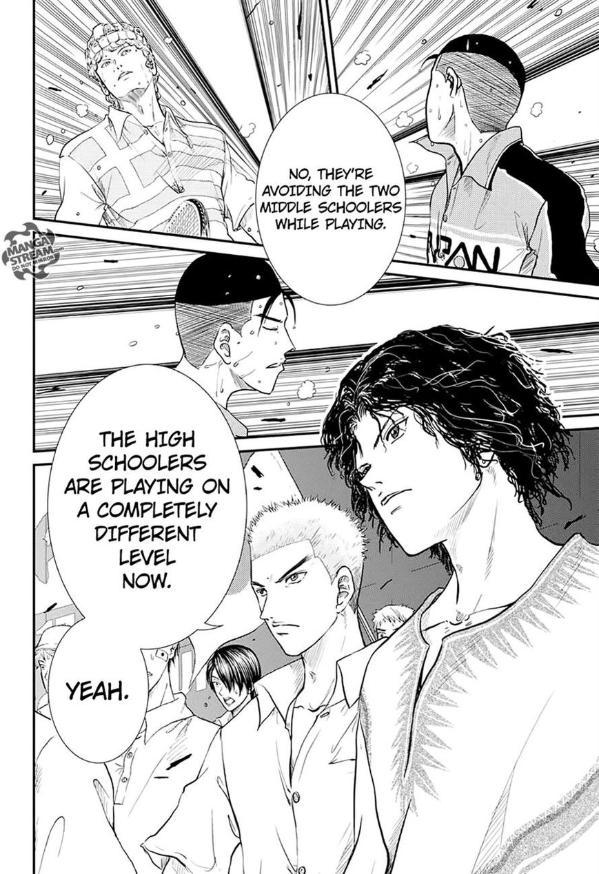 New Prince of Tennis Chapter 184 page 8 - Chapter 184 : Silver White Light