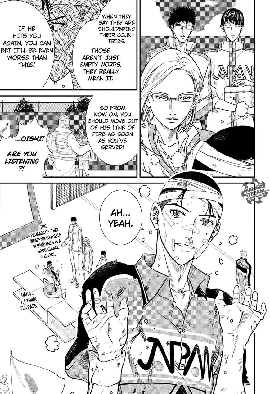 New Prince of Tennis Chapter 186 page 10 - Chapter 186 : Shouldering Your Country