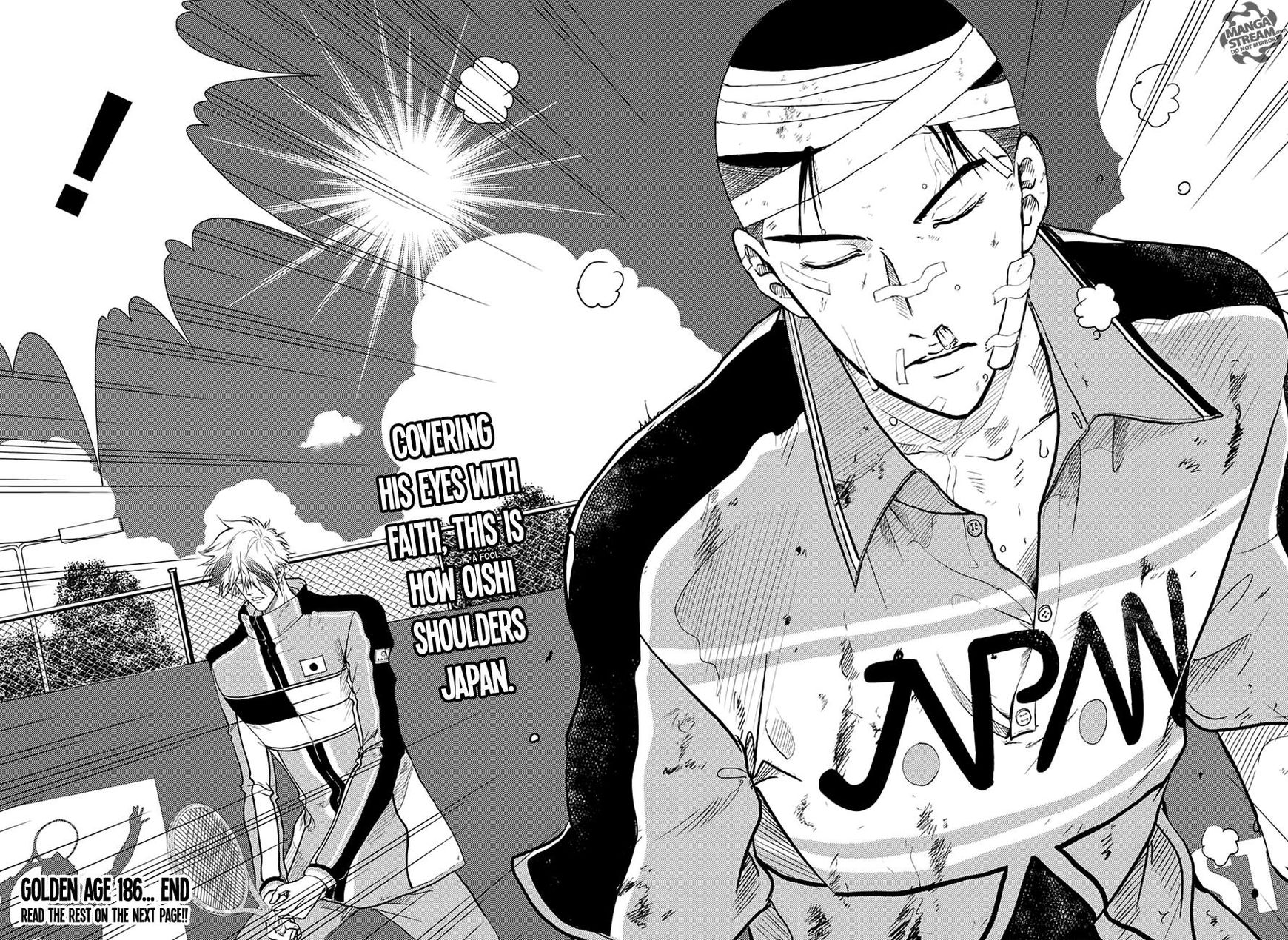 New Prince of Tennis Chapter 186 page 13 - Chapter 186 : Shouldering Your Country