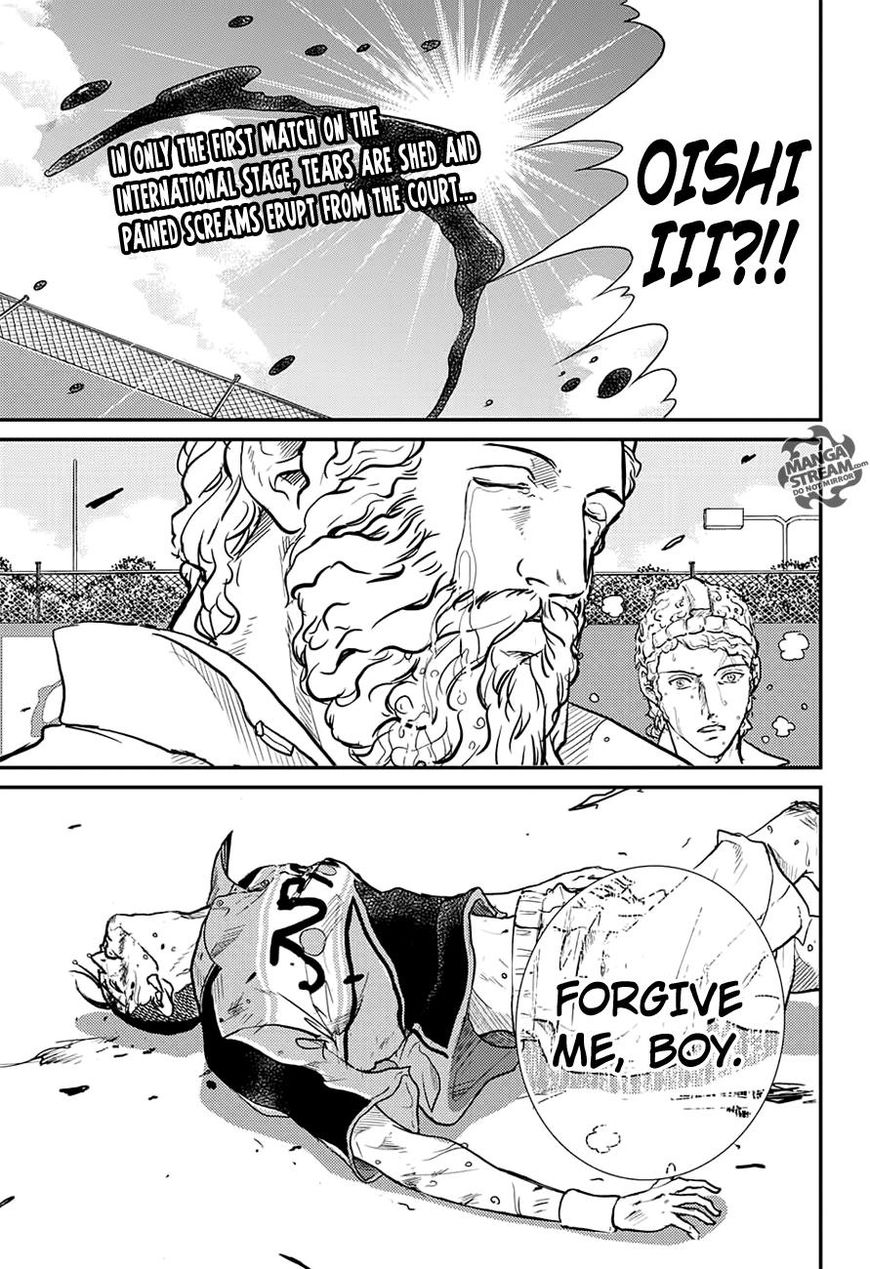 New Prince of Tennis Chapter 186 page 4 - Chapter 186 : Shouldering Your Country