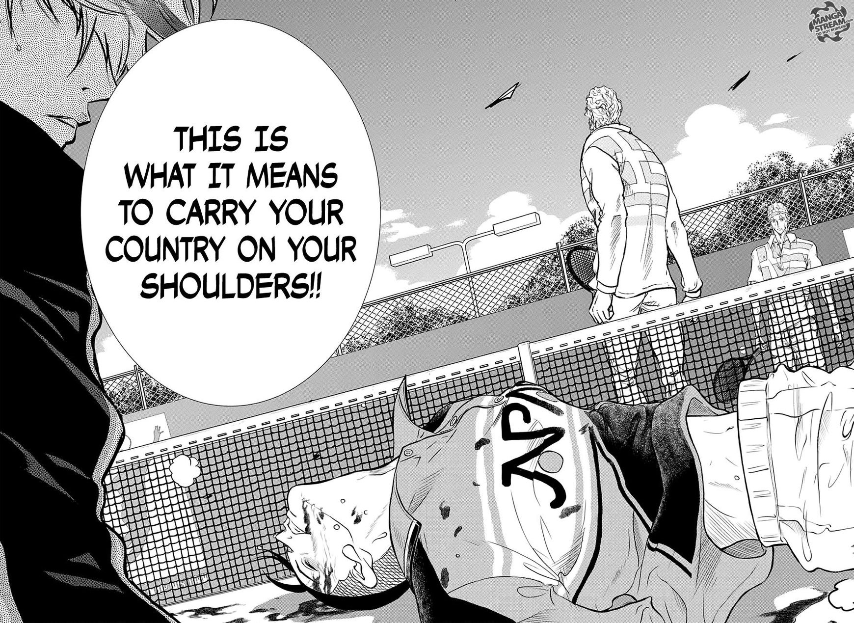 New Prince of Tennis Chapter 186 page 5 - Chapter 186 : Shouldering Your Country