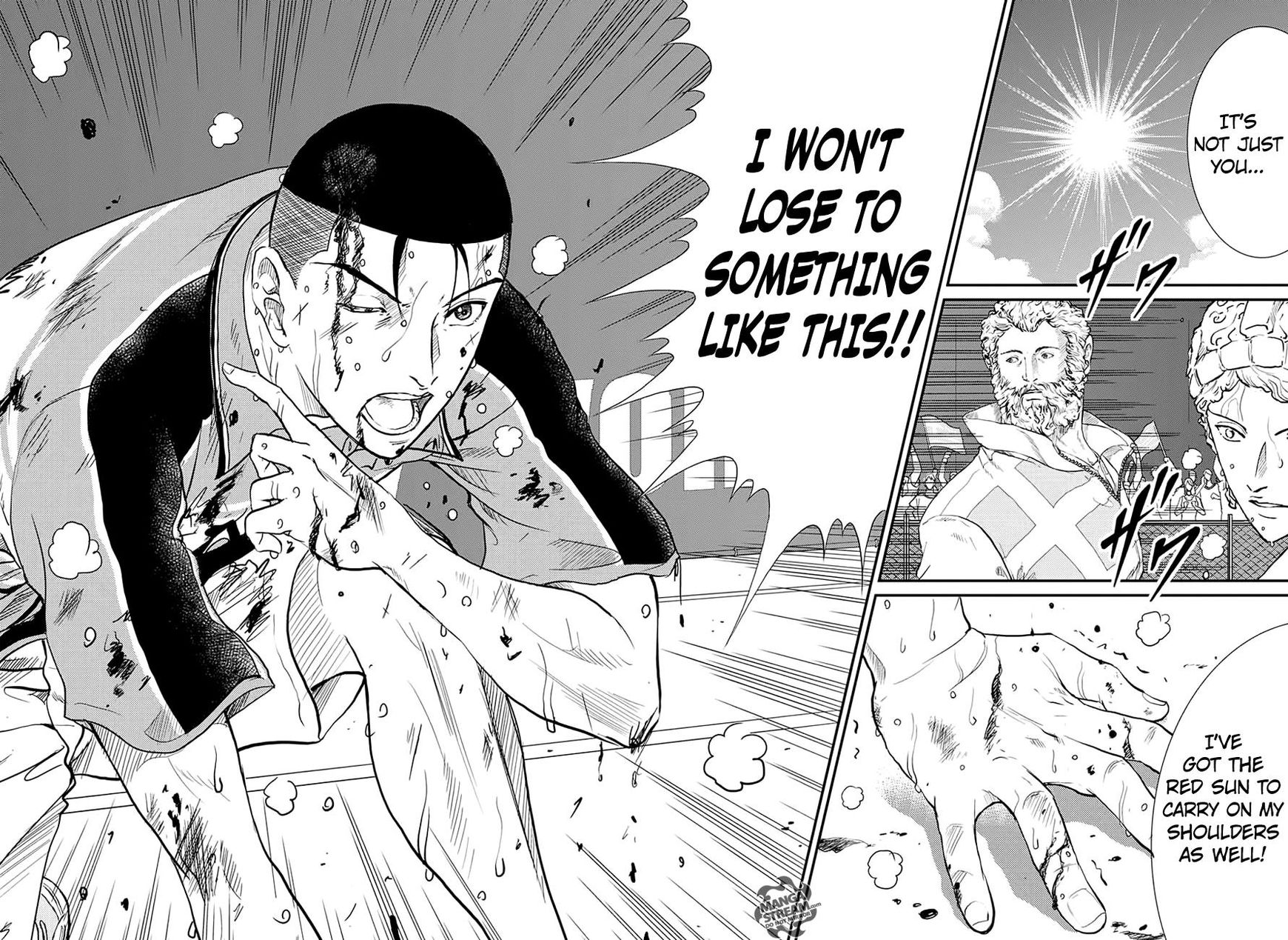 New Prince of Tennis Chapter 186 page 8 - Chapter 186 : Shouldering Your Country