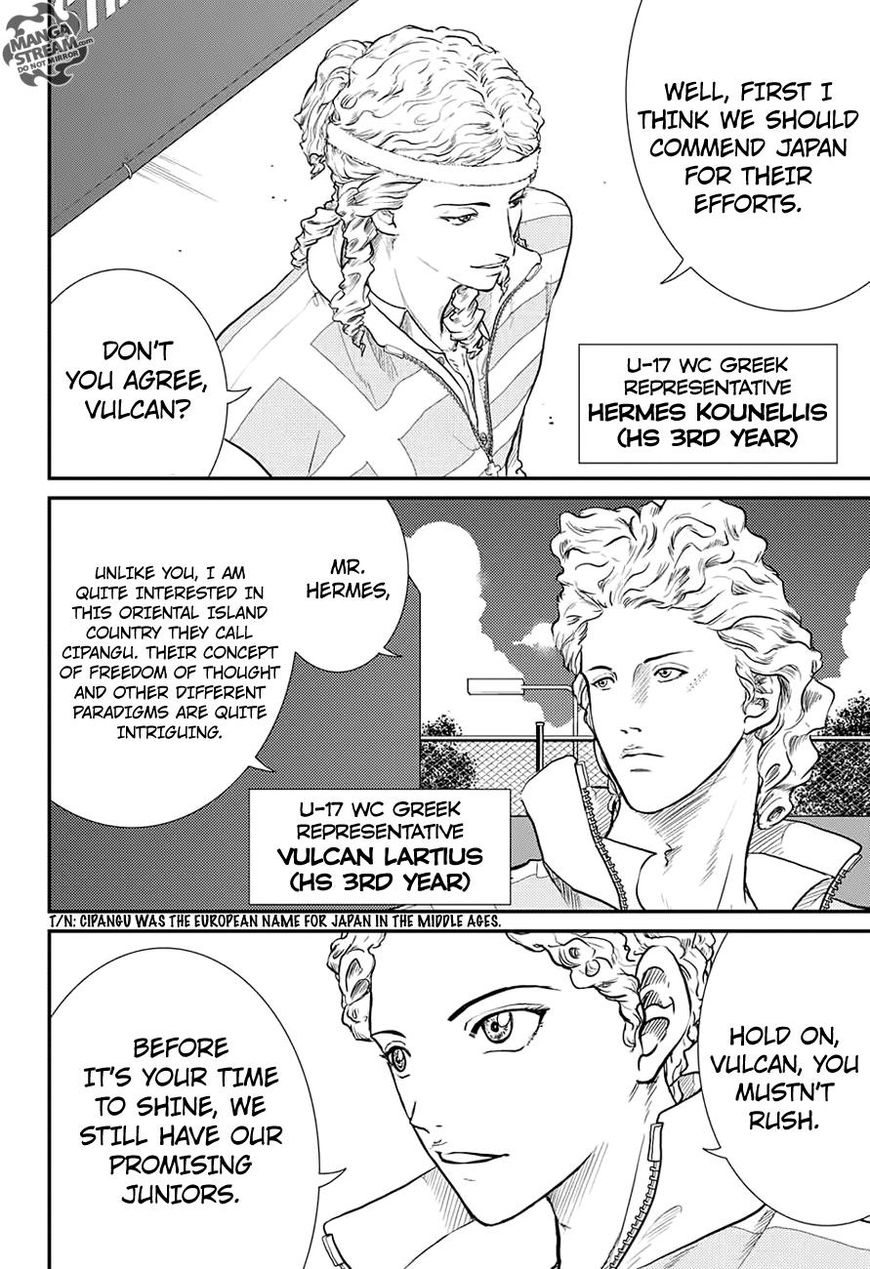 New Prince of Tennis Chapter 188 page 10 - Chapter 188 : Turbulent Beginning