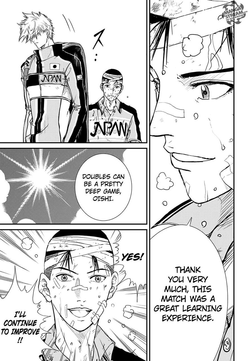 New Prince of Tennis Chapter 188 page 4 - Chapter 188 : Turbulent Beginning