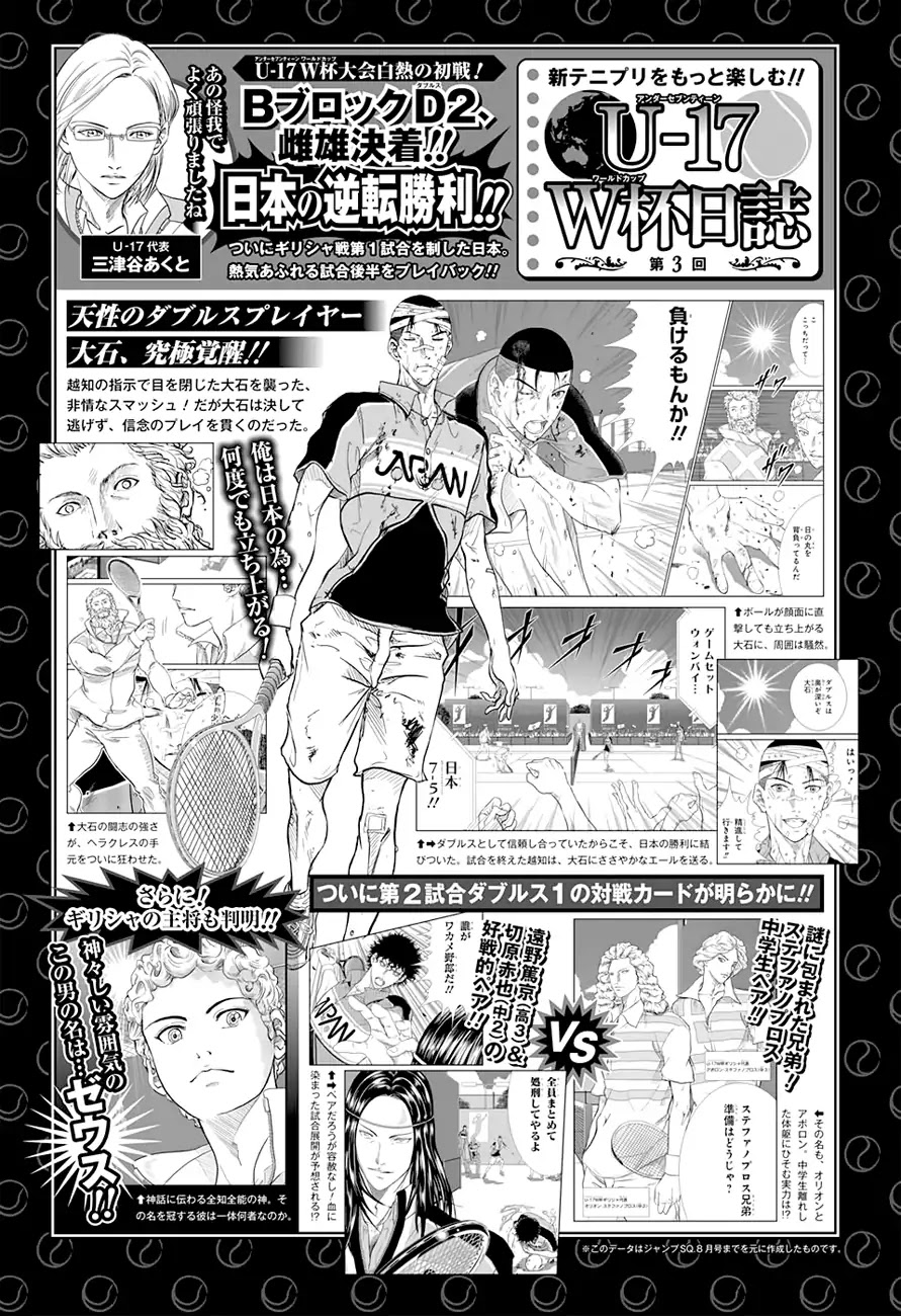 New Prince of Tennis Chapter 189 page 1 - Chapter 189