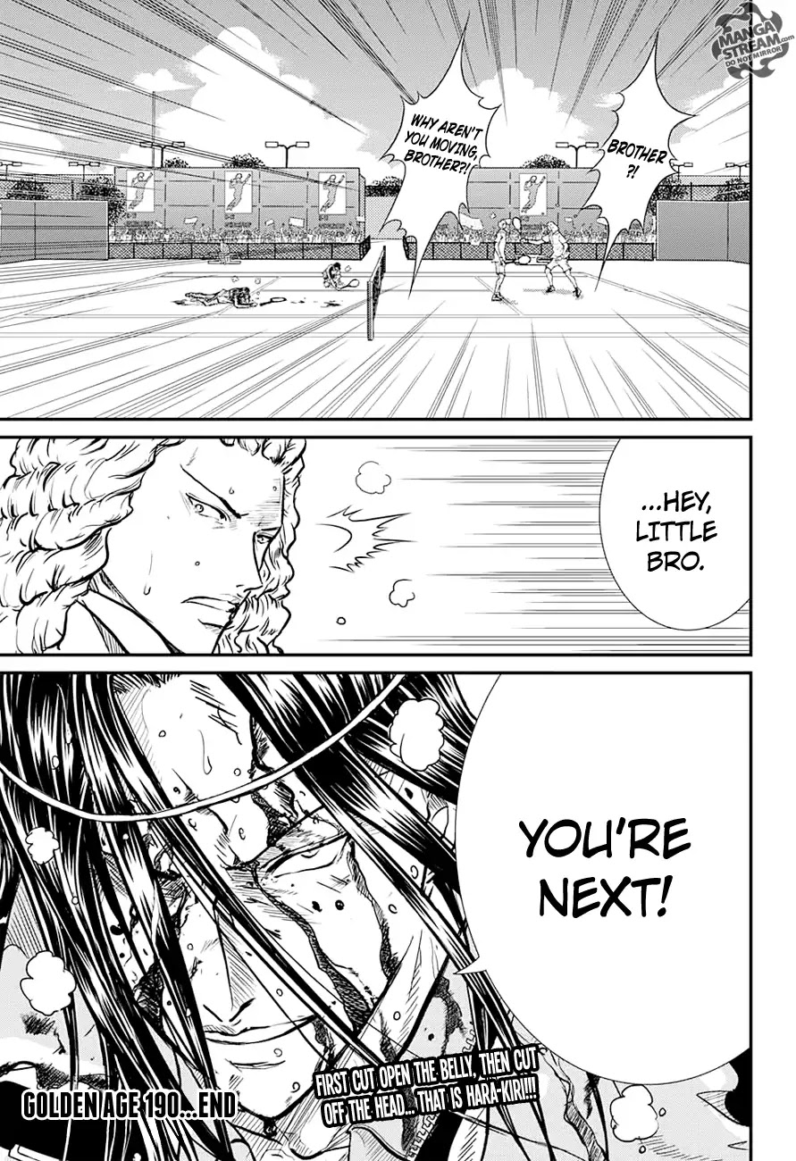 New Prince of Tennis Chapter 190 page 16 - Chapter 190
