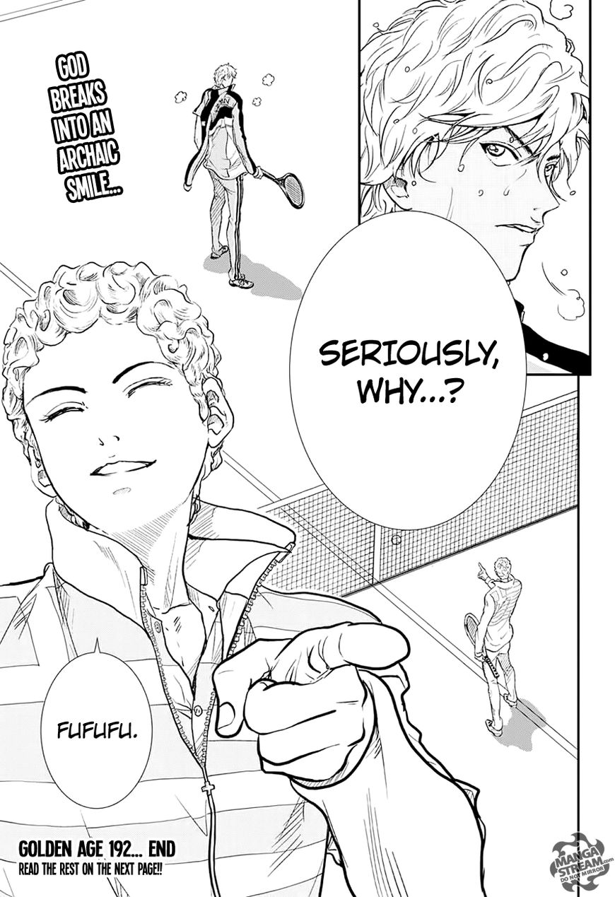 New Prince of Tennis Chapter 192 page 17 - Chapter 192 : Unwinnable Fight