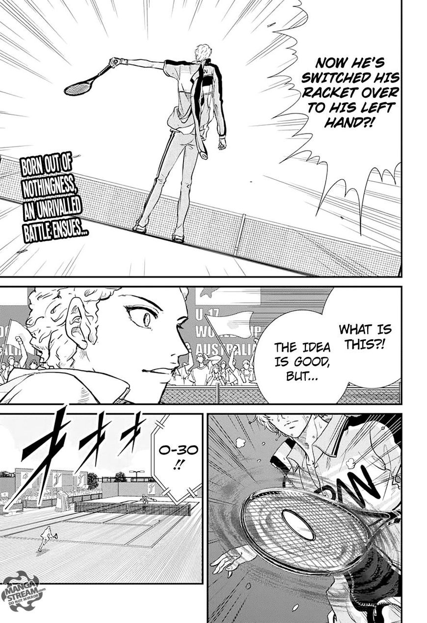 New Prince of Tennis Chapter 194 page 1 - Chapter 194 : Flash Tennis