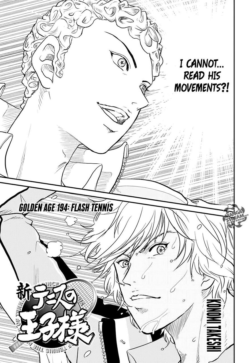 New Prince of Tennis Chapter 194 page 4 - Chapter 194 : Flash Tennis