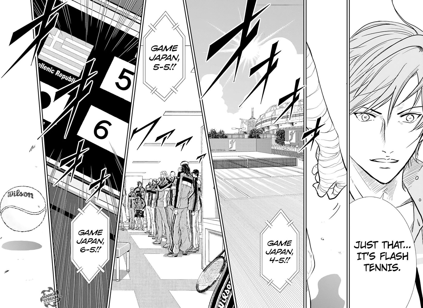 New Prince of Tennis Chapter 194 page 7 - Chapter 194 : Flash Tennis