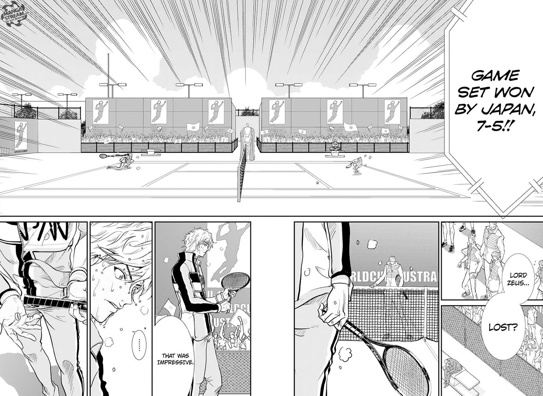 New Prince of Tennis Chapter 194 page 8 - Chapter 194 : Flash Tennis