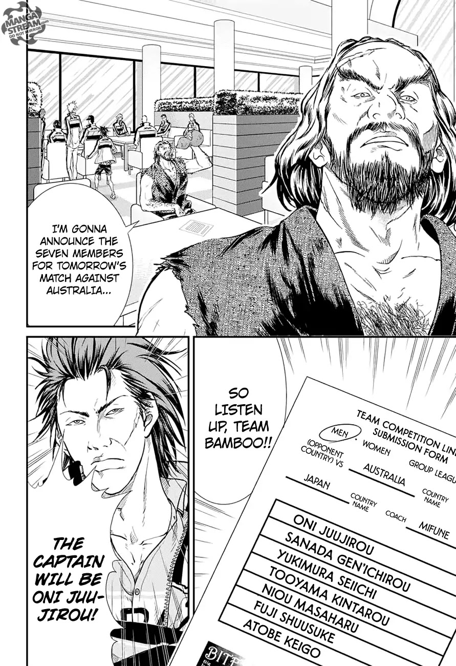 New Prince of Tennis Chapter 195 page 10 - Chapter 195