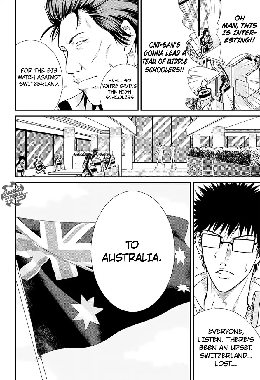 New Prince of Tennis Chapter 195 page 12 - Chapter 195