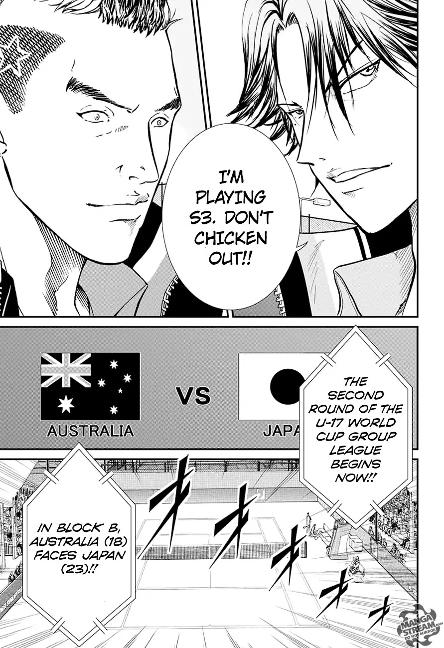 New Prince of Tennis Chapter 195 page 15 - Chapter 195