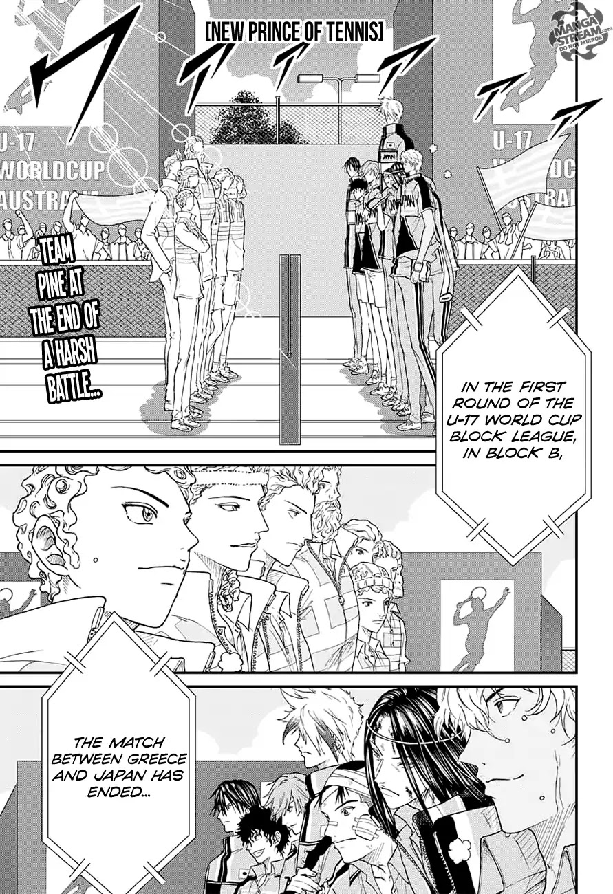 New Prince of Tennis Chapter 195 page 2 - Chapter 195