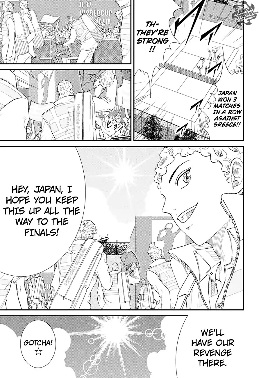 New Prince of Tennis Chapter 195 page 5 - Chapter 195