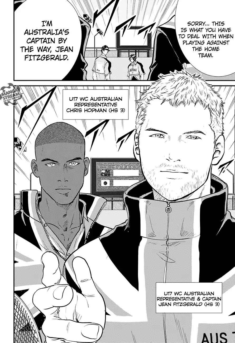 New Prince of Tennis Chapter 196 page 4 - Chapter 196