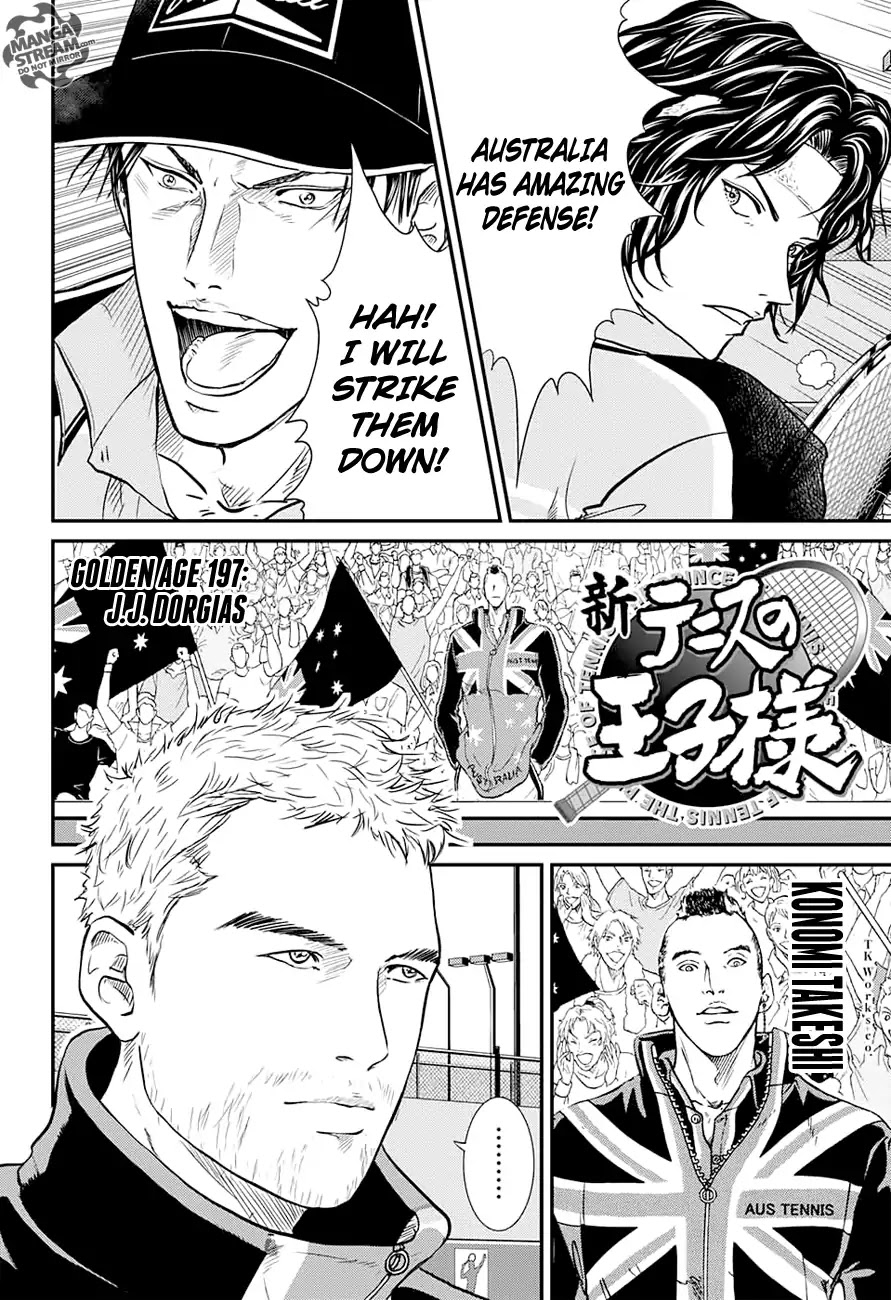 New Prince of Tennis Chapter 197 page 3 - Chapter 197