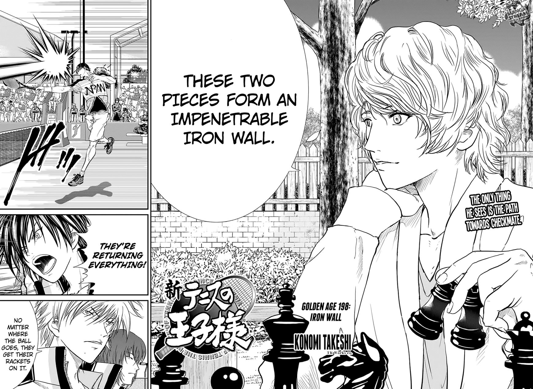 New Prince of Tennis Chapter 198 page 3 - Chapter 198 : Vol 08