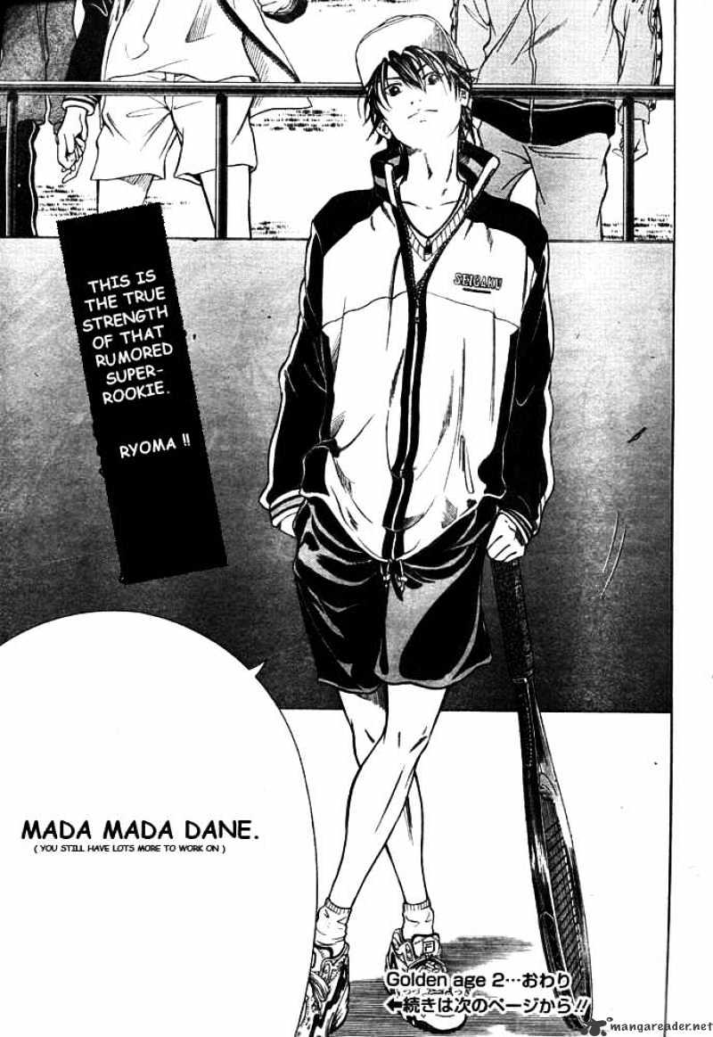 New Prince of Tennis Chapter 2 page 21 - Chapter 2 : The True Strength of the Middle Schoolers