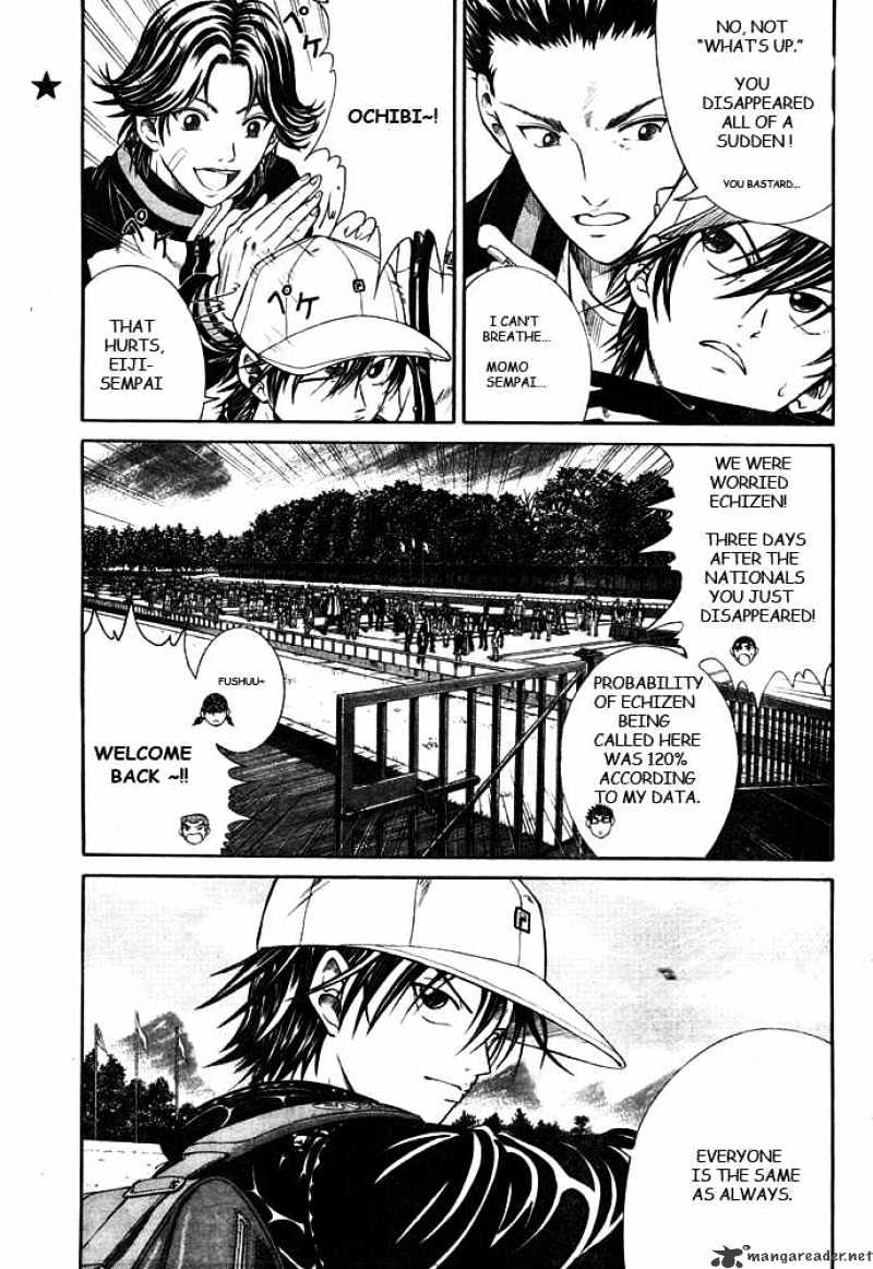 New Prince of Tennis Chapter 2 page 4 - Chapter 2 : The True Strength of the Middle Schoolers