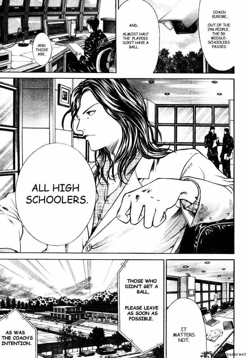 New Prince of Tennis Chapter 2 page 8 - Chapter 2 : The True Strength of the Middle Schoolers