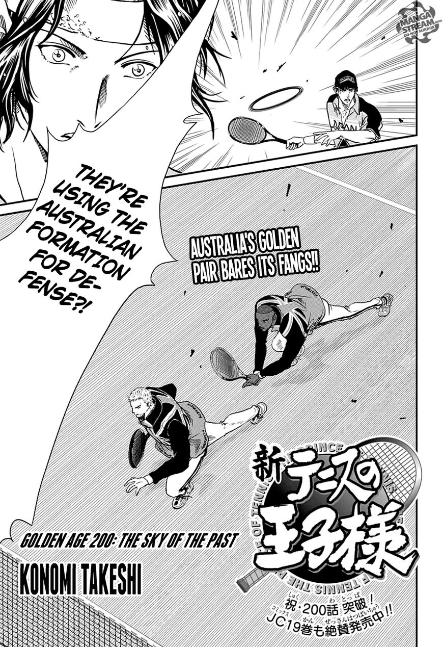 New Prince of Tennis Chapter 200 page 1 - Chapter 200 : Vol 08
