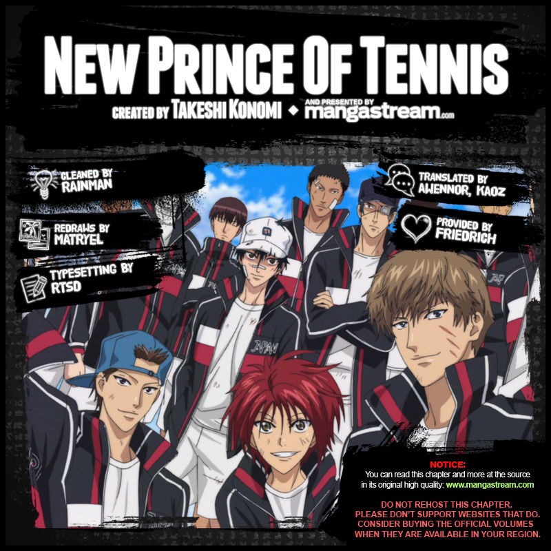 New Prince of Tennis Chapter 200 page 2 - Chapter 200 : Vol 08