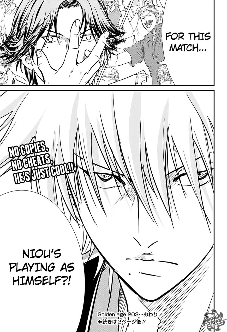 New Prince of Tennis Chapter 203 page 16 - Chapter 203: Vol 08