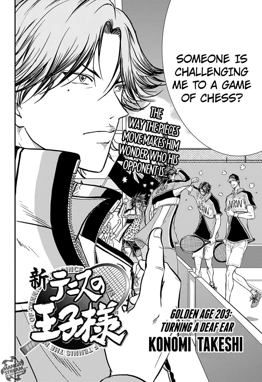 New Prince of Tennis Chapter 203 page 3 - Chapter 203: Vol 08