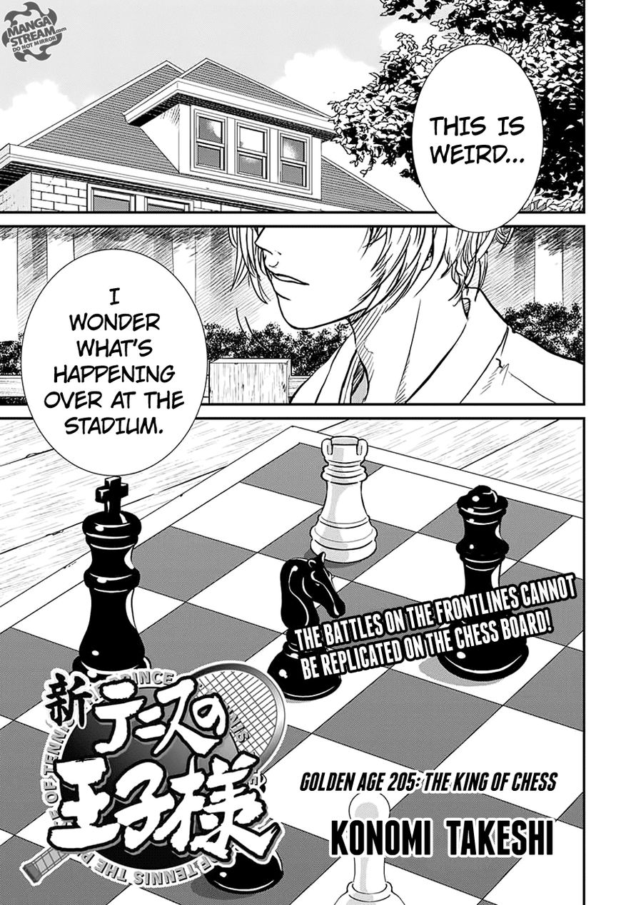 New Prince of Tennis Chapter 205 page 1 - Chapter 205: Vol 08