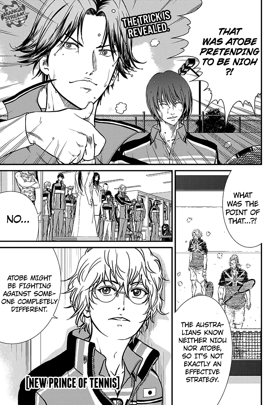 New Prince of Tennis Chapter 206 page 1 - Chapter 206