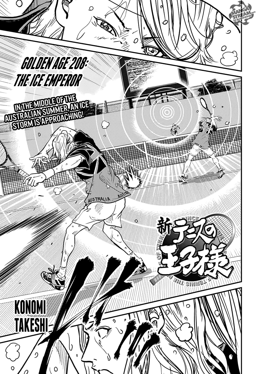 New Prince of Tennis Chapter 208 page 1 - Chapter 208