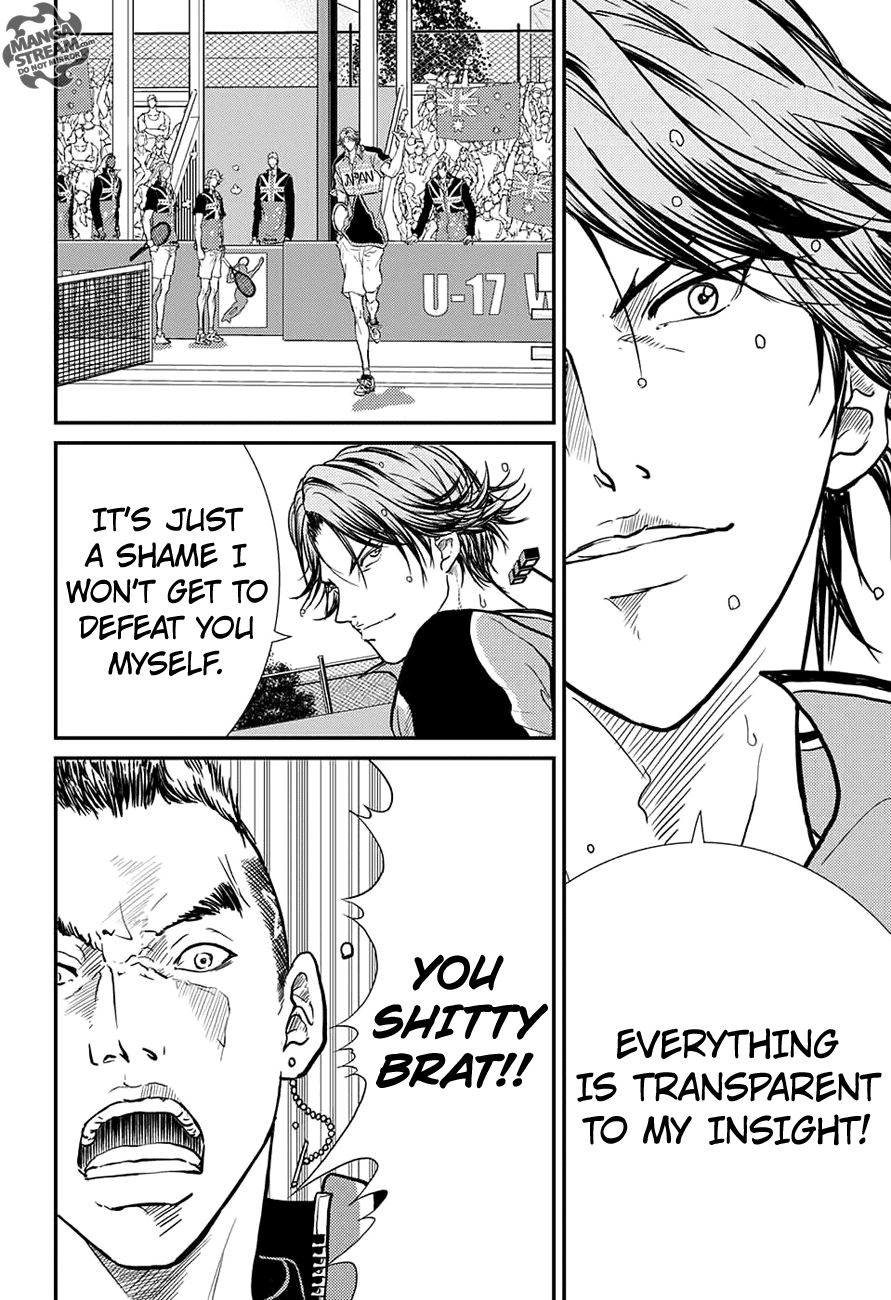 New Prince of Tennis Chapter 208 page 9 - Chapter 208