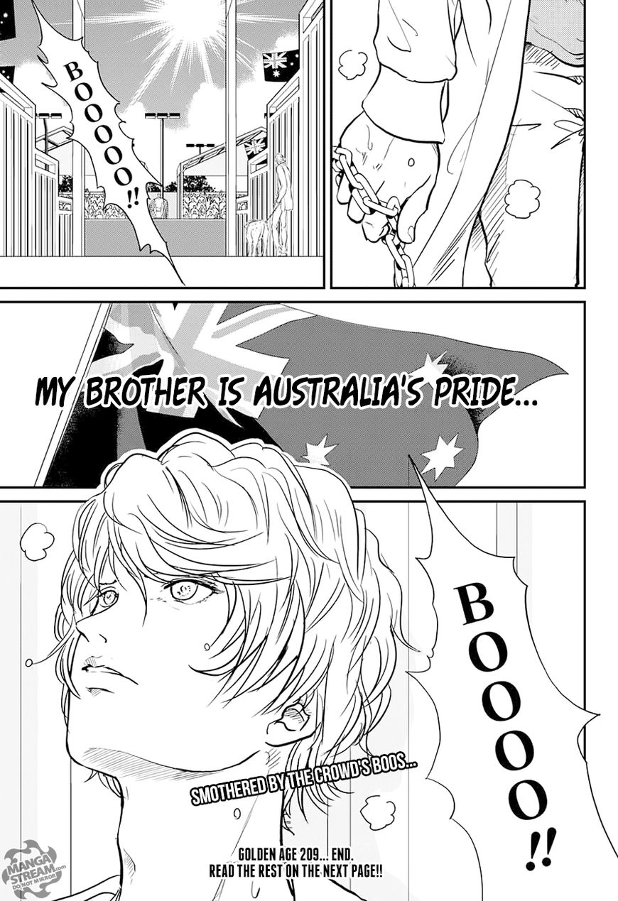 New Prince of Tennis Chapter 209 page 17 - Chapter 209: Vol 08