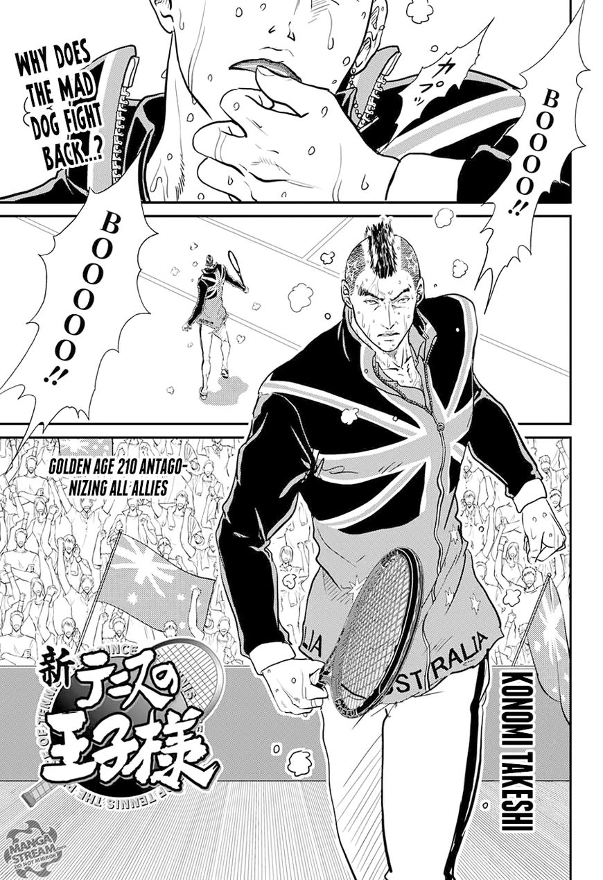 New Prince of Tennis Chapter 210 page 1 - Chapter 210: Vol 08