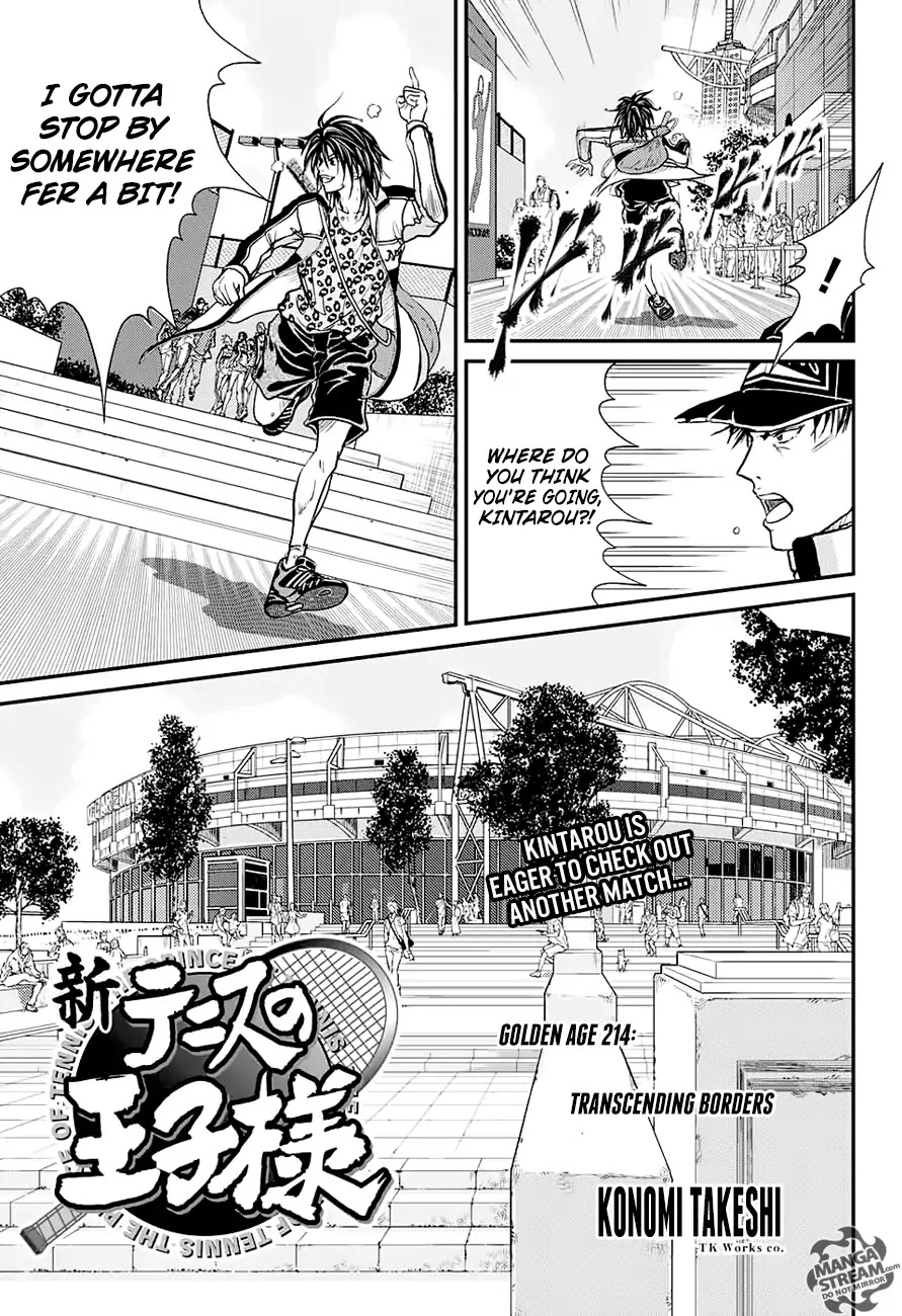 New Prince of Tennis Chapter 214 page 1 - Chapter 214: Transcending Borders