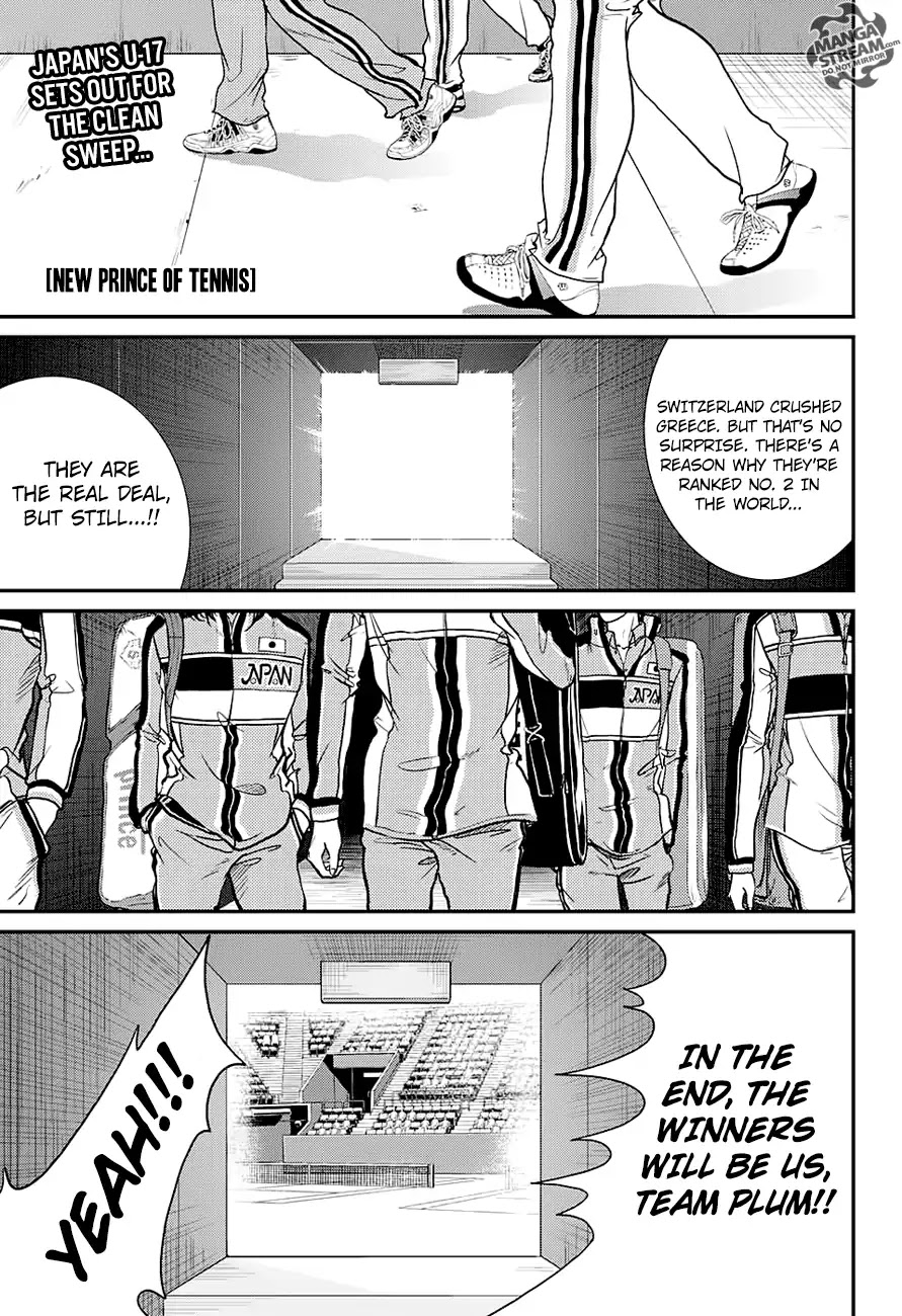 New Prince of Tennis Chapter 215 page 1 - Chapter 215: Challenging The World No.2