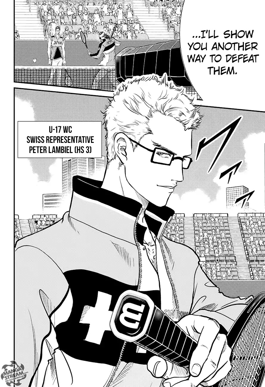 New Prince of Tennis Chapter 215 page 11 - Chapter 215: Challenging The World No.2