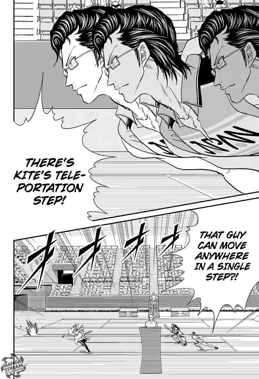 New Prince of Tennis Chapter 215 page 6 - Chapter 215: Challenging The World No.2