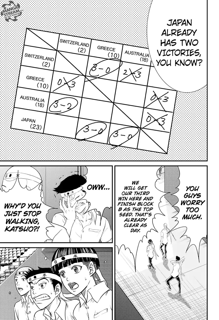 New Prince of Tennis Chapter 216 page 12 - Chapter 216: Show Your Power To The World
