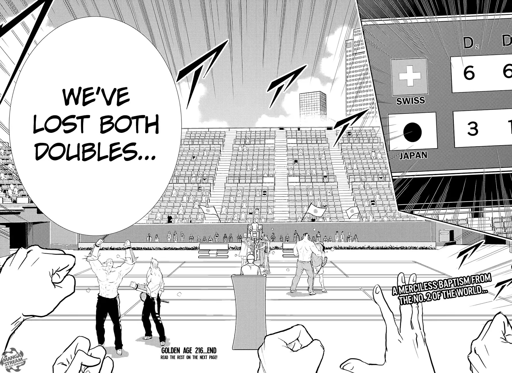 New Prince of Tennis Chapter 216 page 13 - Chapter 216: Show Your Power To The World