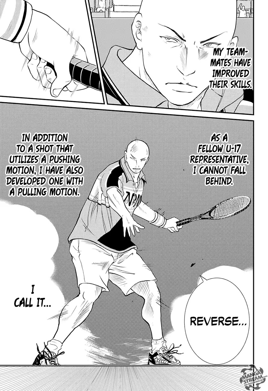 New Prince of Tennis Chapter 216 page 4 - Chapter 216: Show Your Power To The World