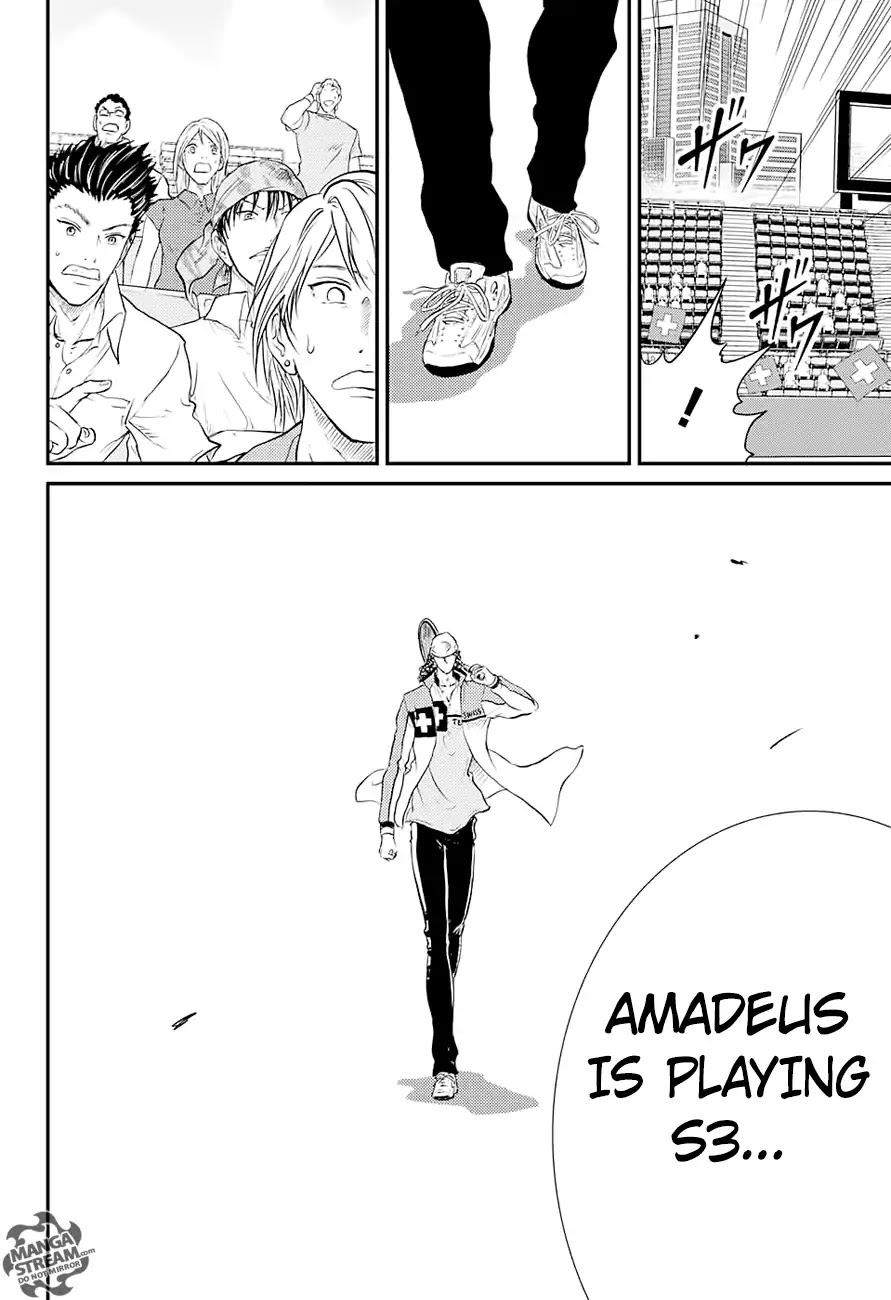 New Prince of Tennis Chapter 217 page 4 - Chapter 217: Byoudouin's Condition... Akutsu's Determination