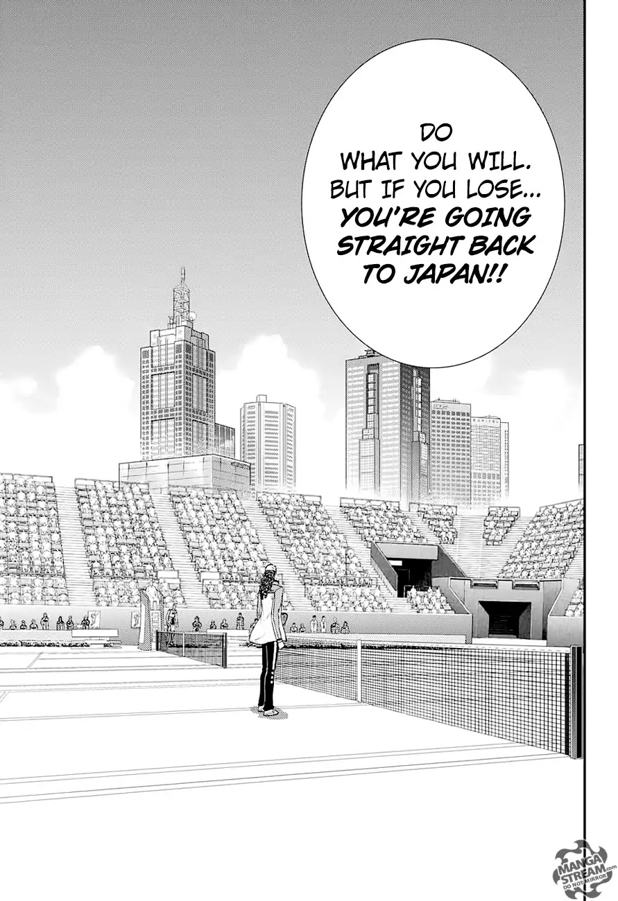 New Prince of Tennis Chapter 217 page 9 - Chapter 217: Byoudouin's Condition... Akutsu's Determination