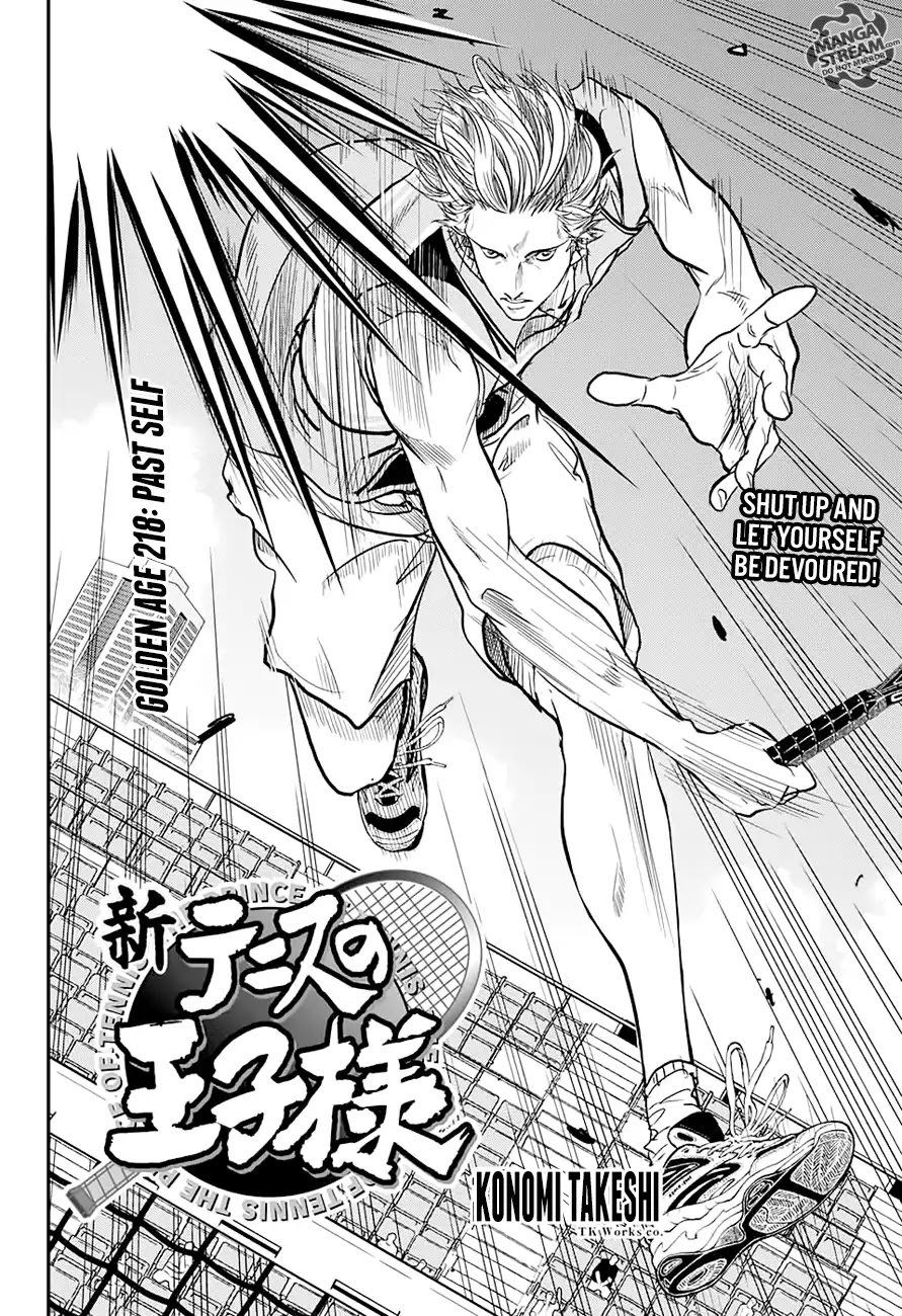 New Prince of Tennis Chapter 218 page 3 - Chapter 218: Past Self