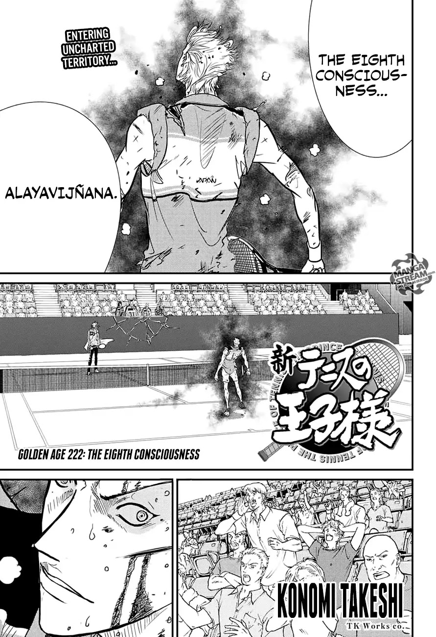 New Prince of Tennis Chapter 222 page 1 - Chapter 222: The Eighth Consciousness