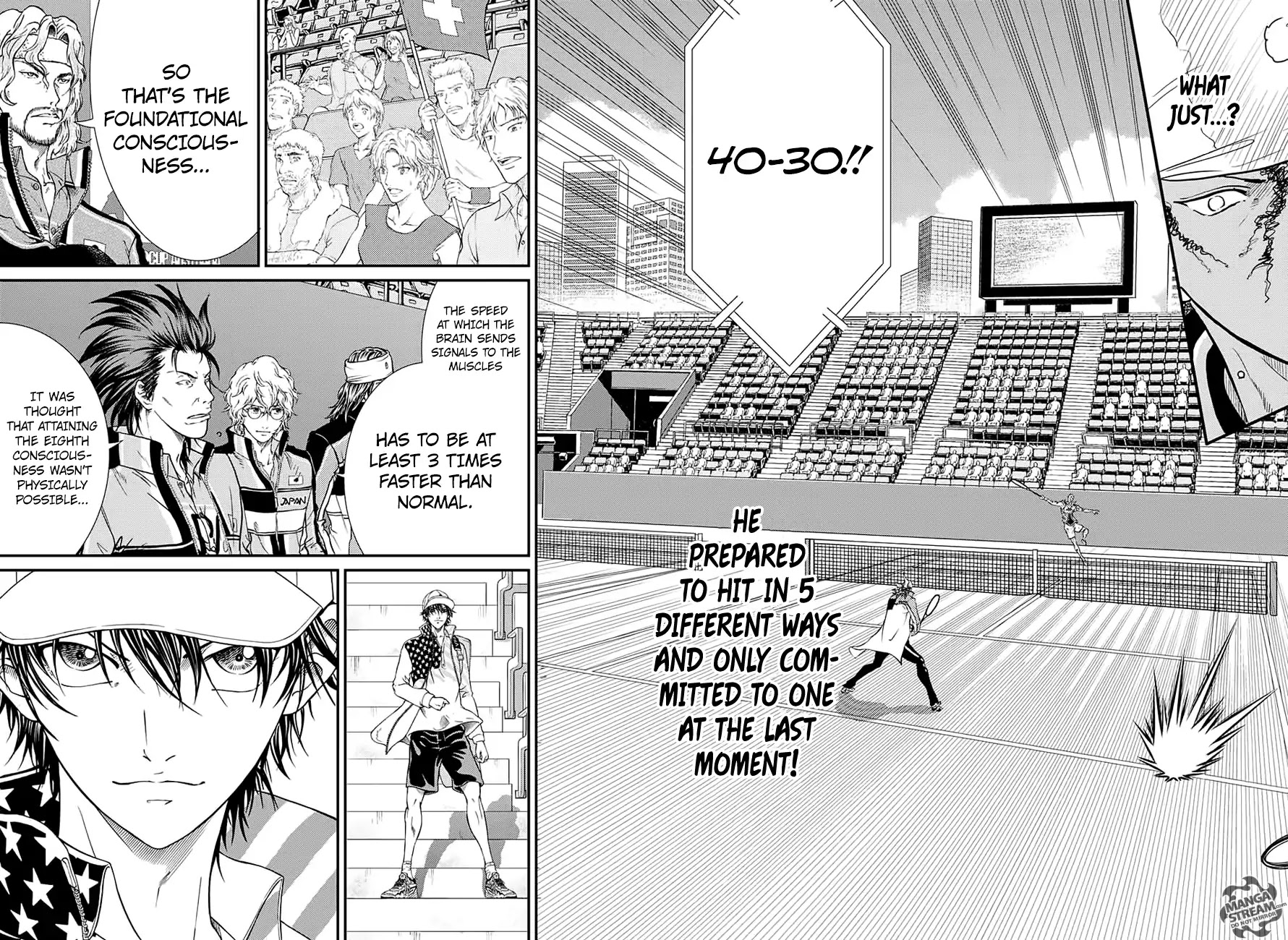 New Prince of Tennis Chapter 222 page 8 - Chapter 222: The Eighth Consciousness
