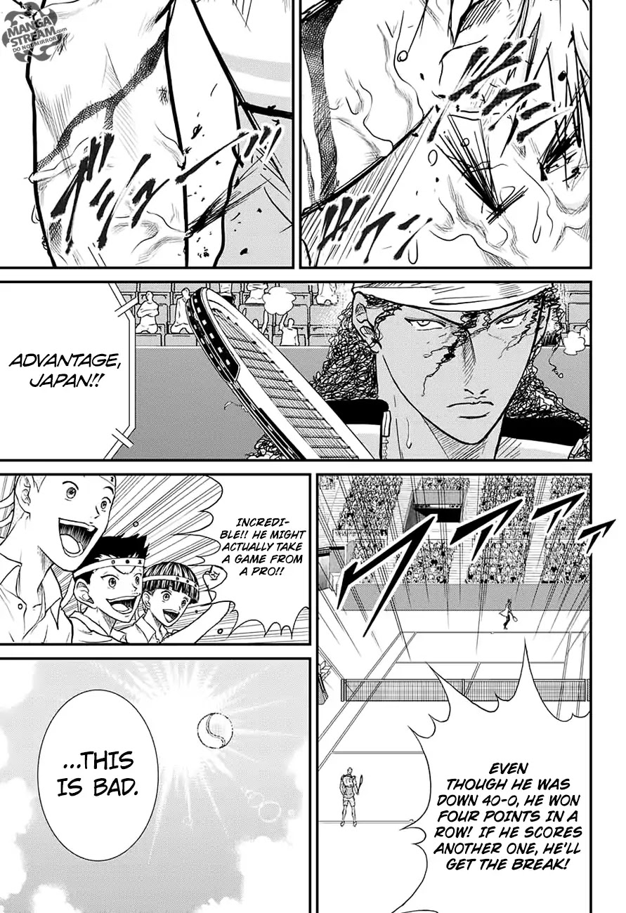 New Prince of Tennis Chapter 223 page 10 - Chapter 223: The Elusive Break
